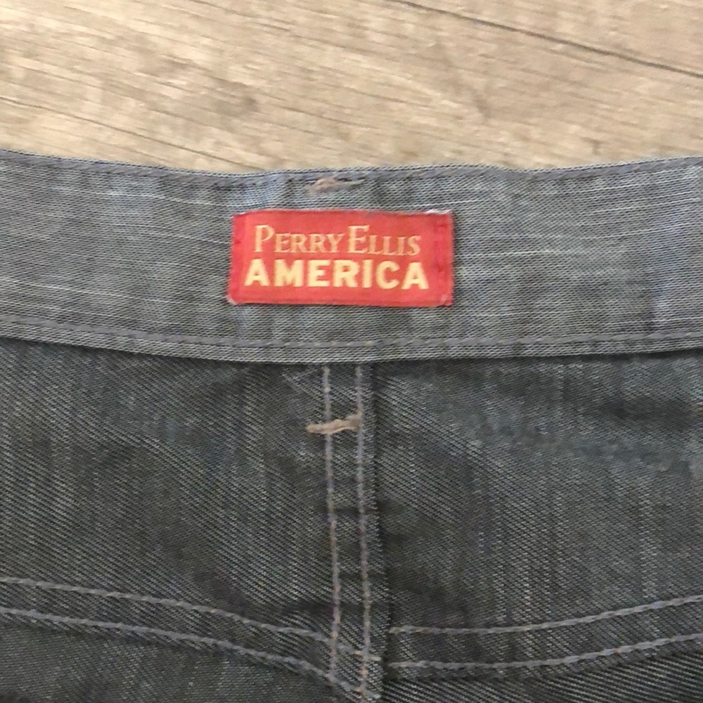 PERRY ELLIS AMERICA 38x30 SLIM PANTS